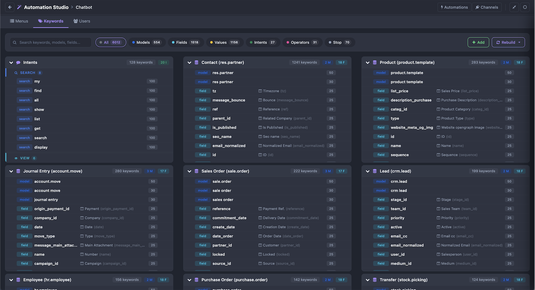 Chatbot Configuration
